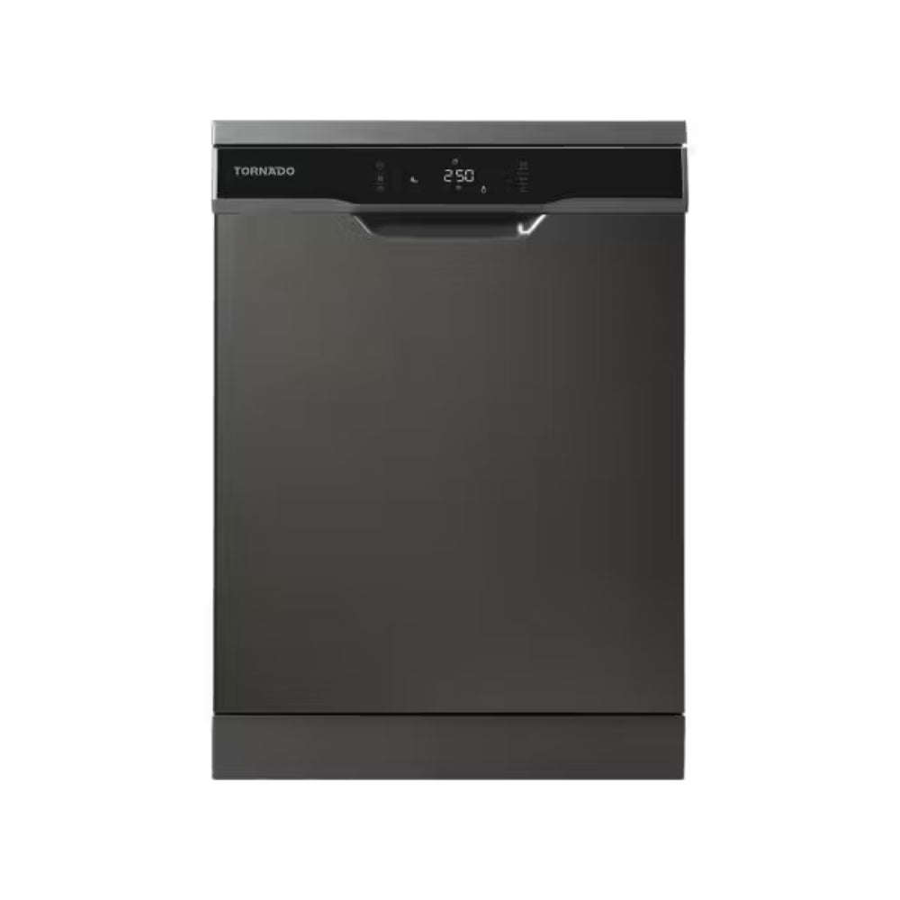 Tornado Dishwasher 12 Persons 60 Cm Dark Inox TDV-FN128CDX. Tornado Dishwasher 12 Persons 60 Cm Dark Inox TDV-FN128CDX.